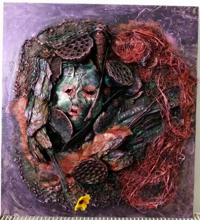 Absztrakt nagy falikép